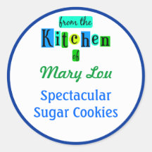 Uit de keuken van Blue Green Baking Stickers
