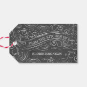 Uit de keuken van Chalkboard Treat Label Cadeaulabel (Achterkant Horizontaal)