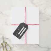 Uit de keuken van Chalkboard Treat Label Cadeaulabel (Met Touw)