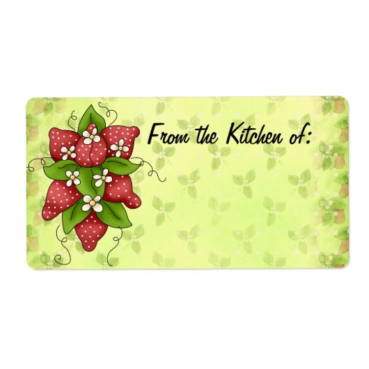 Uit de keuken van de etiketten (Voorkant)