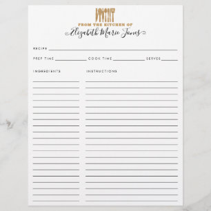 Uit de keuken van de goudglittervoorraad