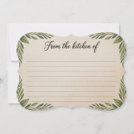 Uit de keuken van de keuken - Botanisch recept