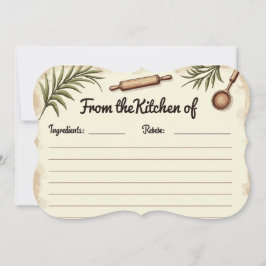 Uit de keuken van de keuken - Rustiek recept