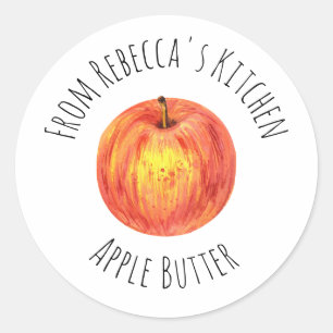 Uit de keuken van de klassieke Apple Butter-ronde Ronde Sticker