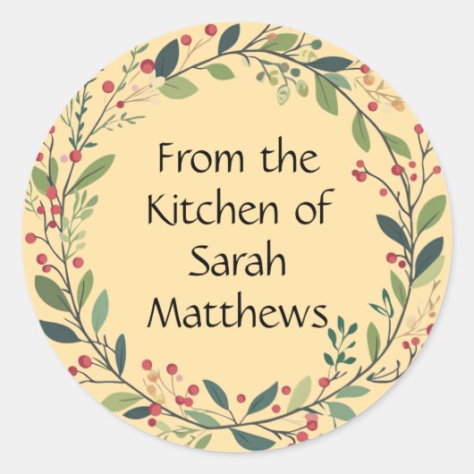 Uit de keuken van de stickers (Voorkant)