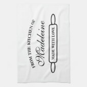 Uit de keuken van elegant gemaakt met liefde op ma theedoek (Verticaal)