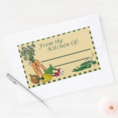 Uit de keuken van: Etiket ontvangen (Envelop)