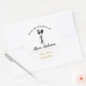 Uit de keuken van gepersonaliseerde Stickers Spate (Envelop)