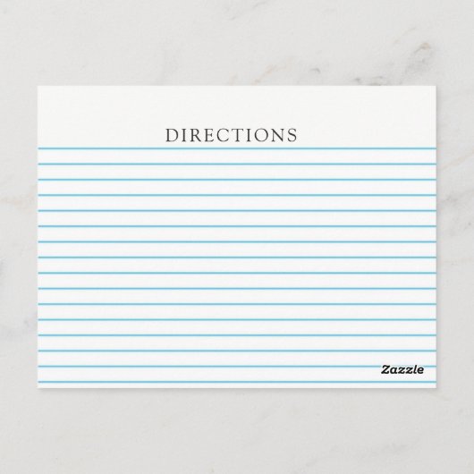 Uit de keuken van Herfst Vrijgezellenfeest Recept  Briefkaart (Achterkant)