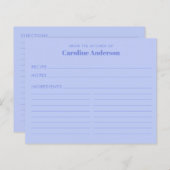 Uit de keuken van het gepersonaliseerde Paarse rec (Voorkant / Achterkant)