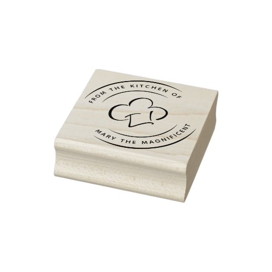 Uit de keuken van het Pet "Fluffy Round" Rubberstempel (Stempel)