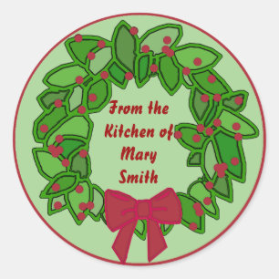 Uit de keuken van ...Holiday Canning Labels