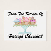 "Uit de keuken van" kaarten #2 - SRF Visitekaartjes (Achterkant)