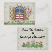 "Uit de keuken van" kaarten - SRF Visitekaartje (Voorkant / Achterkant)