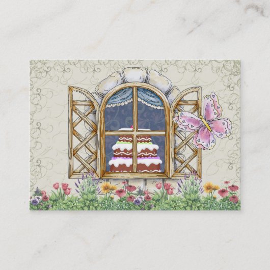 "Uit de keuken van" kaarten - SRF Visitekaartje (Voorkant)