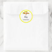 Uit de keuken van Red Yellow Custom Stickers (Tas)