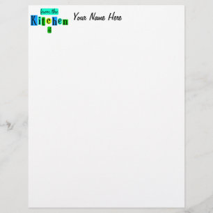 Uit de keuken van Retro Blues Custom Letterhead