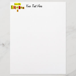 Uit de keuken van Retro Custom Letterhead