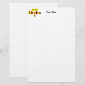 Uit de Keuken van Retro Reds Custom Stationery Briefpapier (Voorkant / Achterkant)