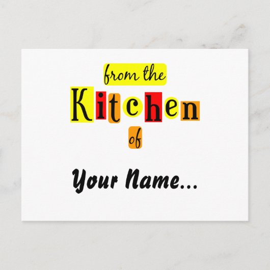 Uit de keuken van Retro Reds Recept Kaart (Voorkant)