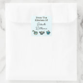 "Uit de keuken van" Sticker Sjabloon (Tas)