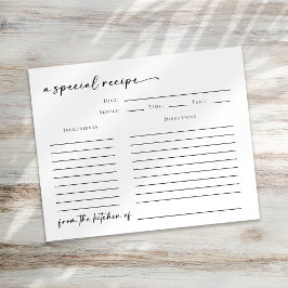 Uit de keuken van Vrijgezellenfeest Recept Kaart