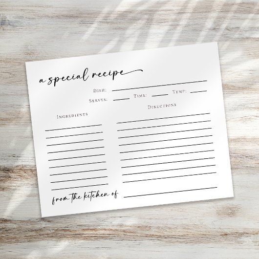 Uit de keuken van Vrijgezellenfeest Recept Kaart