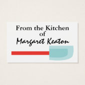 Uit de keukengeschenkbehuizingen - SRF Visitekaartjes (Achterkant)