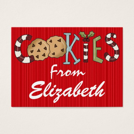 Uit de Keukengeschenkbehuizingen van SRF Visitekaartje (Voorkant)