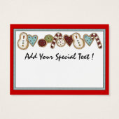 Uit de Keukengeschenkbehuizingen van SRF Visitekaartje (Achterkant)