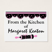 Uit de Keukengeschenkbehuizingen van SRF Visitekaartje (Achterkant)