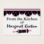 Uit de Keukengeschenkbehuizingen van SRF Visitekaartjes (Achterkant)