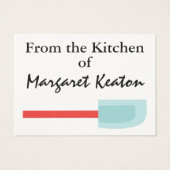 Uit de Keukengeschenkbehuizingen van SRF Visitekaartjes (Achterkant)