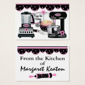 Uit de Keukengeschenkbehuizingen van SRF Visitekaartjes (Voorkant /achterkant)