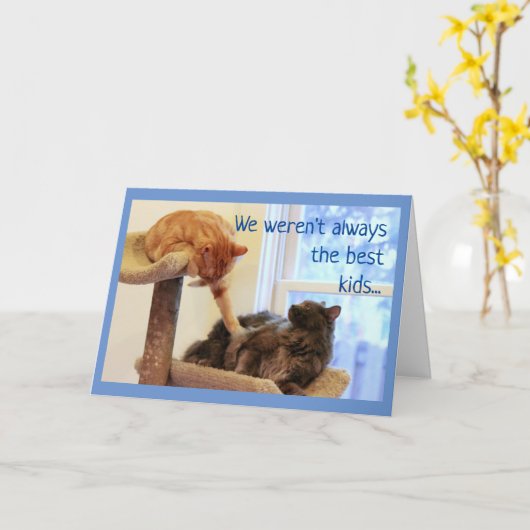 Uit de Kinder Moederdag Kaart (Gele Bloem)