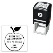 Uit de klas van | Appel Klas | Persoonlijk Zelfinktende Stempel (In situ)
