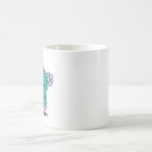 Uit de klok Rubber klompen en bloemen Koffiemok (Center)