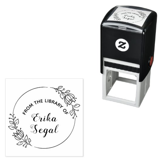 Uit de Library of Custom Wreath-stempel Zelfinktende Stempel (In situ)