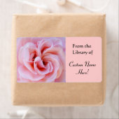 Uit de Library of Sticker Book Labels Pink Rose (Insitu)