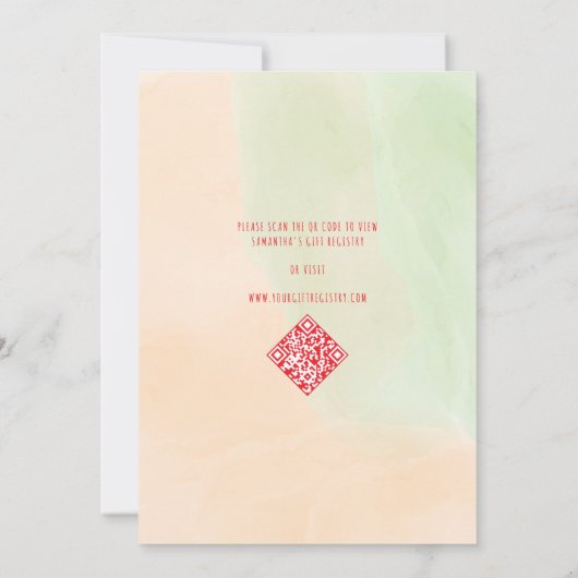 Uit de markt Boho Citrus Lemon Vrijgezellenfeest Kaart (Achterkant)