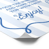 Uit de markt Hand getrokken Vrijgezellenfeest Mimo Poster (Hoek)