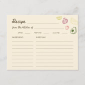 Uit de markt Hand getrokken Vrijgezellenfeest Rece Informatiekaartje (Voorkant)