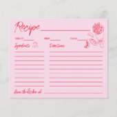 Uit de markt roze rood Vrijgezellenfeest recept Ka (Voorkant)