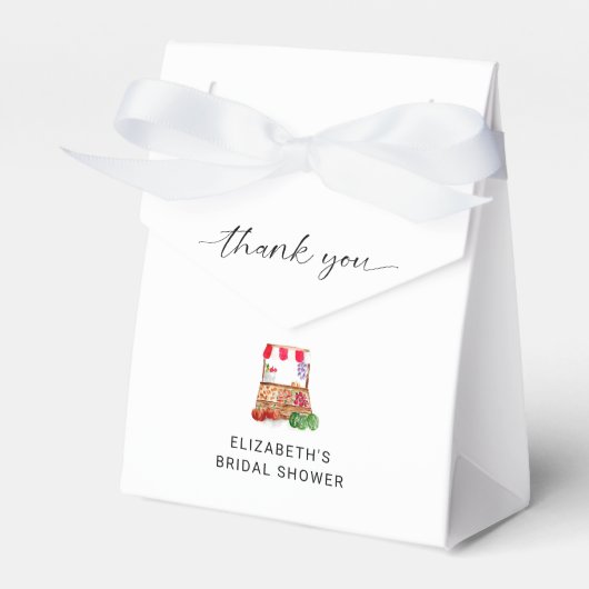 Uit de markt Vrijgezellenfeest Simpel Dank u Bedankdoosjes (Voorkant Zijde)