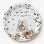 Uit de markt | Vrijgezellenfeest van de landbouwma Papieren Bordje (Voorkant)