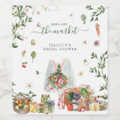 Uit de markt | Vrijgezellenfeest van de landbouwma Wijn Etiket (Enkel label)