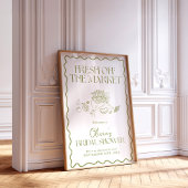 Uit de markt Vrijgezellenfeest welkomstbord 24x36" Poster