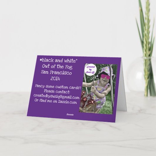 Uit de mist kaart (Achterkant)