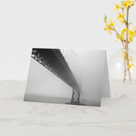 Uit de mist kaart (Gele Bloem)