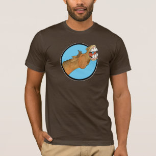 Uit de mond van het paard t-shirt